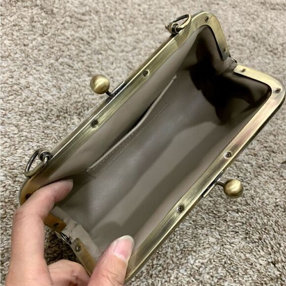 Handmade Real hair-on-horsehide Leopard printed Clutch/Evening bag & 2 Straps - Picture 16 of 16